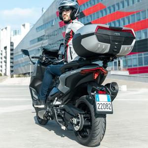 Supports scooter