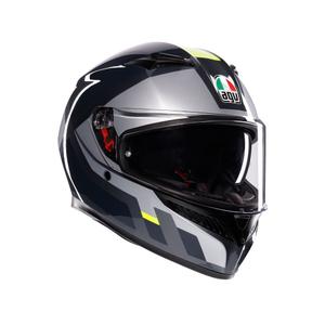 2118381001-017-xs-casque-moto-integral-agv-k3-shade-grey-yellow-fluo