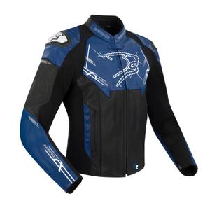 bcb582-blouson-cuir-moto-bering-snap-noir-bleu