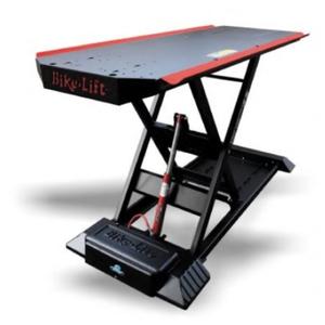 1119332-table-de-levier-electro-hydraulique-bike-lift-756-noir-rouge-230x92-cm