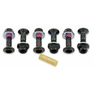1061469-kit-vis-et-ecrous-de-couronne-bolt-blackhexa-x6-noir-tu