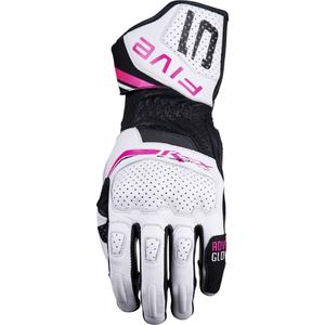 f081905-138-dl-gants-moto-racing-femme-five-rfx-sport-evo-blanc-noir-fluopink