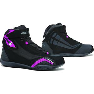 foru220-9958-baskets-moto-femme-forma-genesis-lady-fuchsia-noir-rose