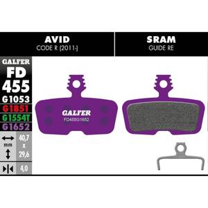 fd455g1652-plaquette-de-frein-galfer-avid-2011-violet-40-7-mm