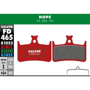 fd465g1851-plaquette-de-frein-galfer-hope-e4-rouge-37-mm