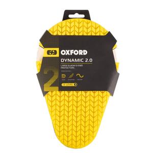 ob136-protection-genoux-moto-mousse-insert-et-coude-grand-oxford-level-2-dynamic-2-0-x2-jaune-tu