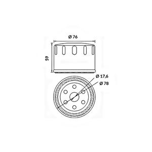 403550330-filtre-a-huile-moto-ufi-filters-con-microcar-argente-tu