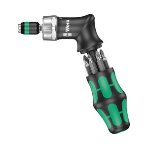 180485-tournevis-pistolet-cle-a-cliquet-vendu-avec-6-embouts-4-hexagone-plus-2-torx-wera-noir-vert-17-mm
